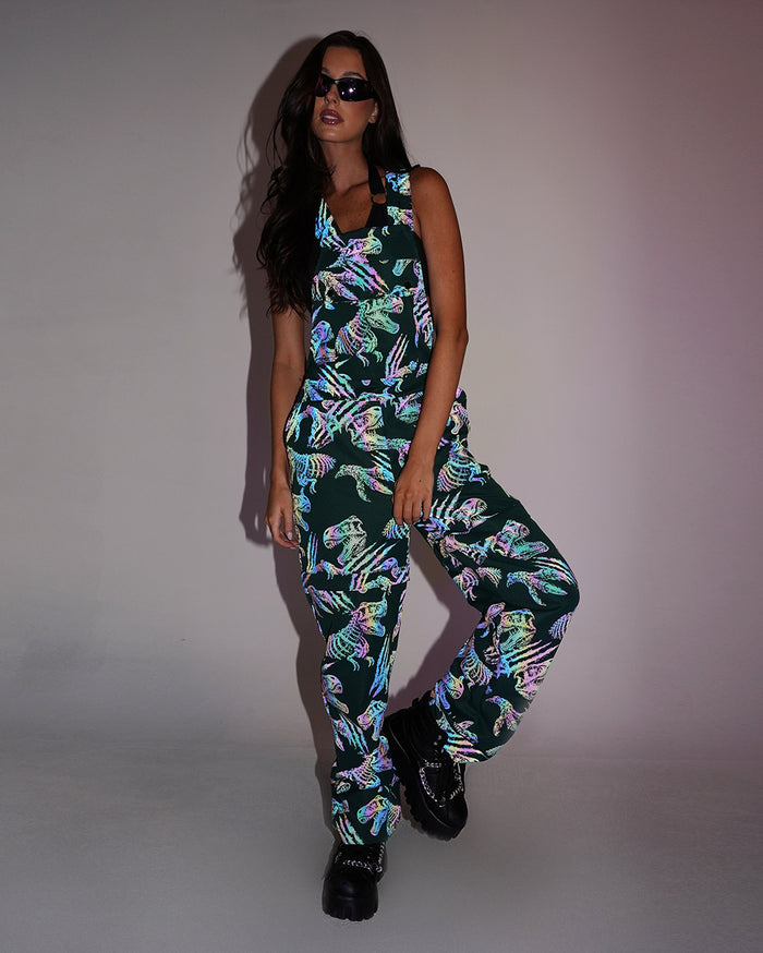 Reflective Rex Zip-Off Overalls
