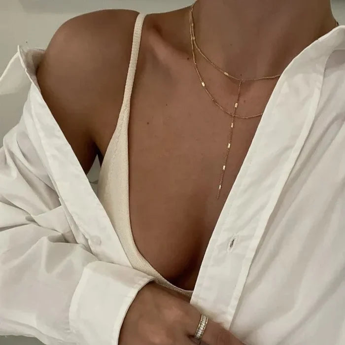 Rhonda Lariat Necklace