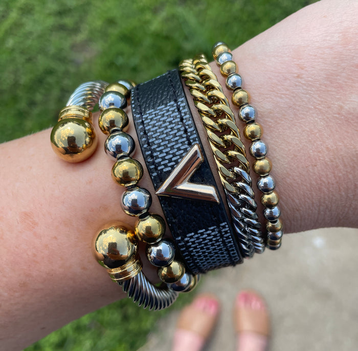 Riley Leather Wrap Bracelet | FINAL SALE