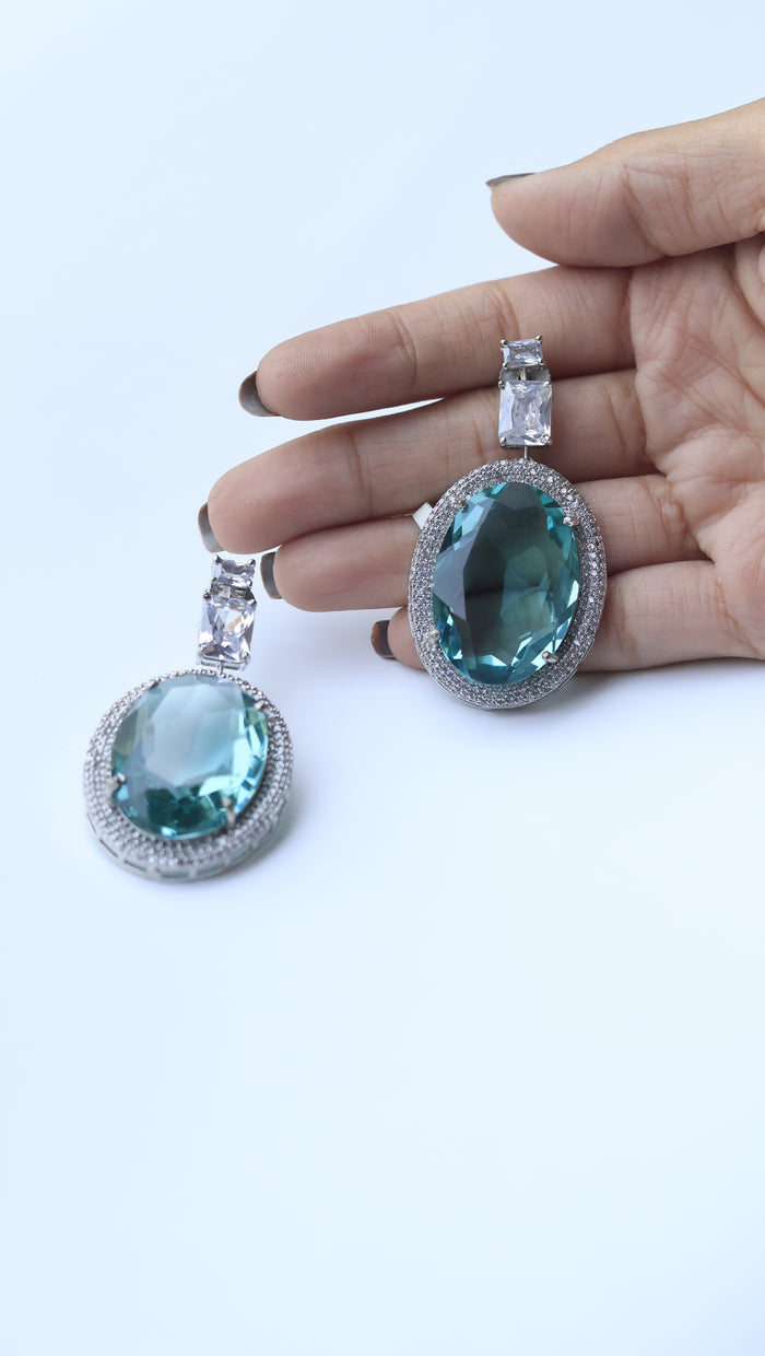 Riyana Swarovski Look Alike Earrings