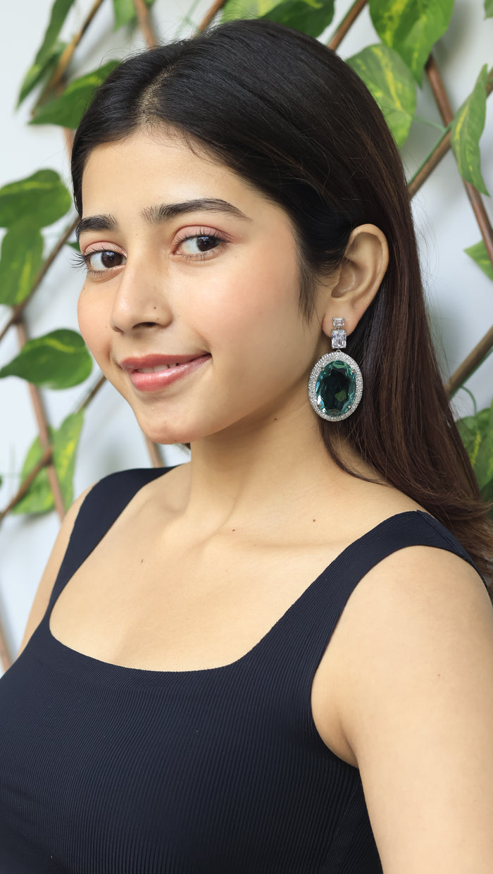 Riyana Swarovski Look Alike Earrings