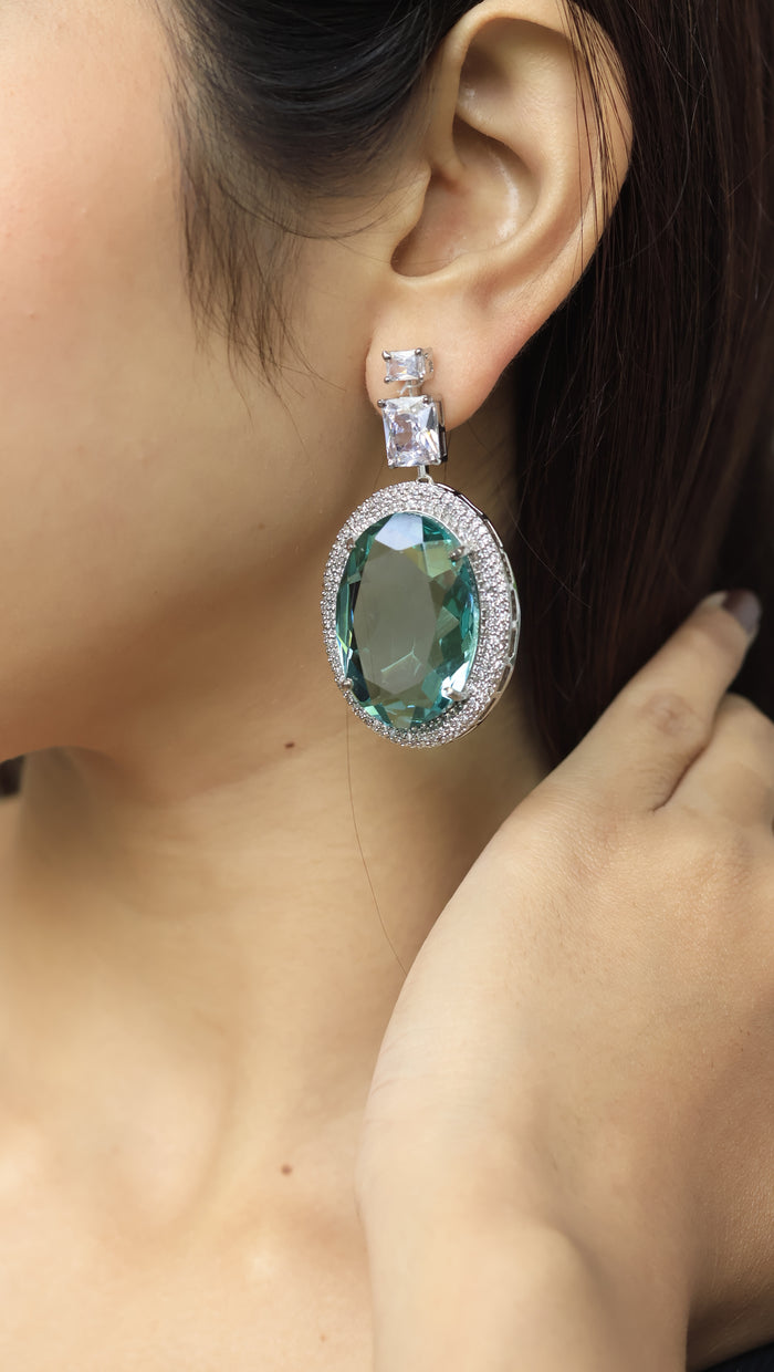 Riyana Swarovski Look Alike Earrings