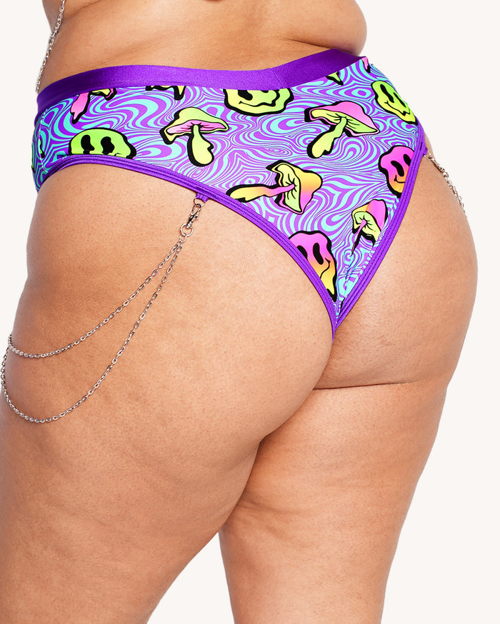 Rolita Couture x iHR Shroomface Bootylicious Chain Bottoms