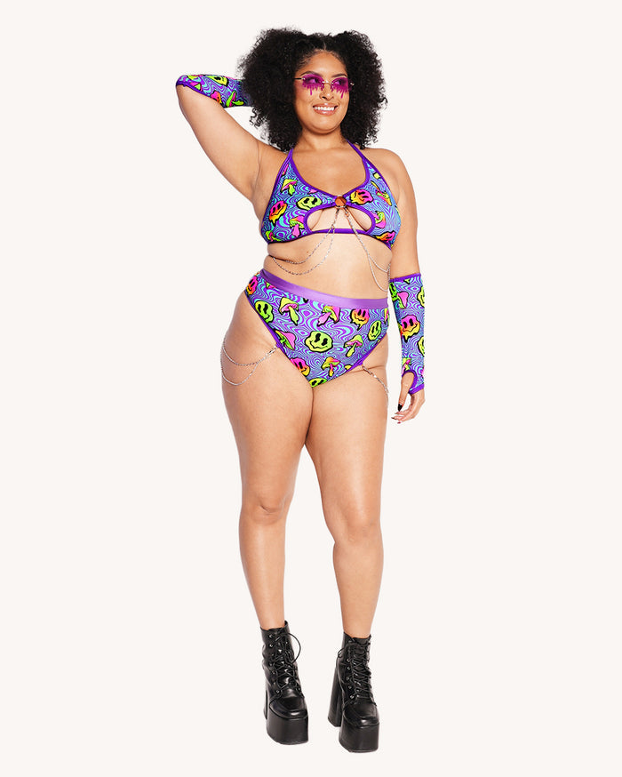 Rolita Couture x iHR Shroomface Bootylicious Chain Bottoms