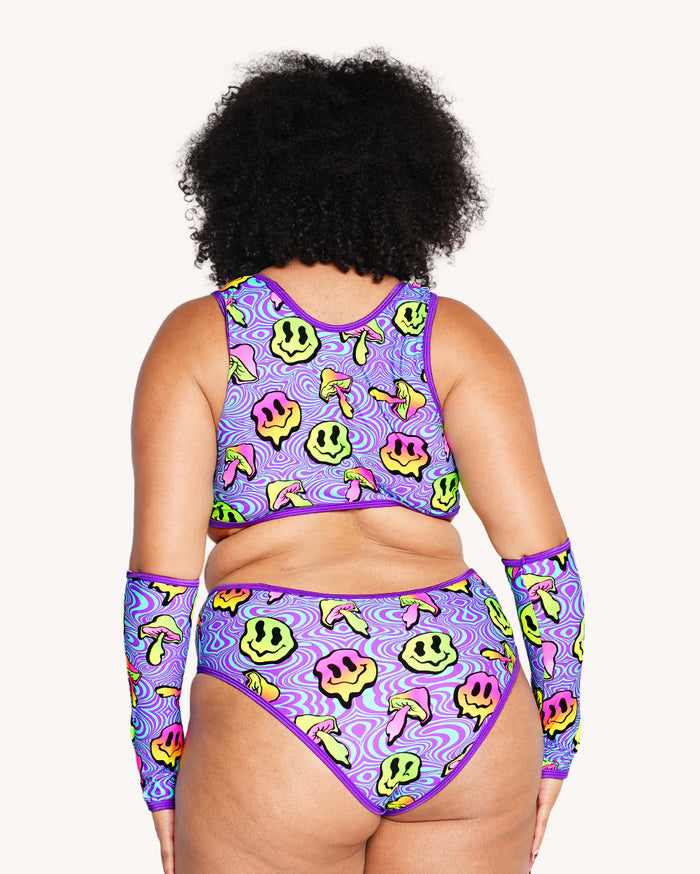 Rolita Couture x iHR Shroomface Cut Out Bodysuit