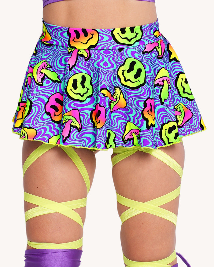 Rolita Couture x iHR Shroomface Micro Skort