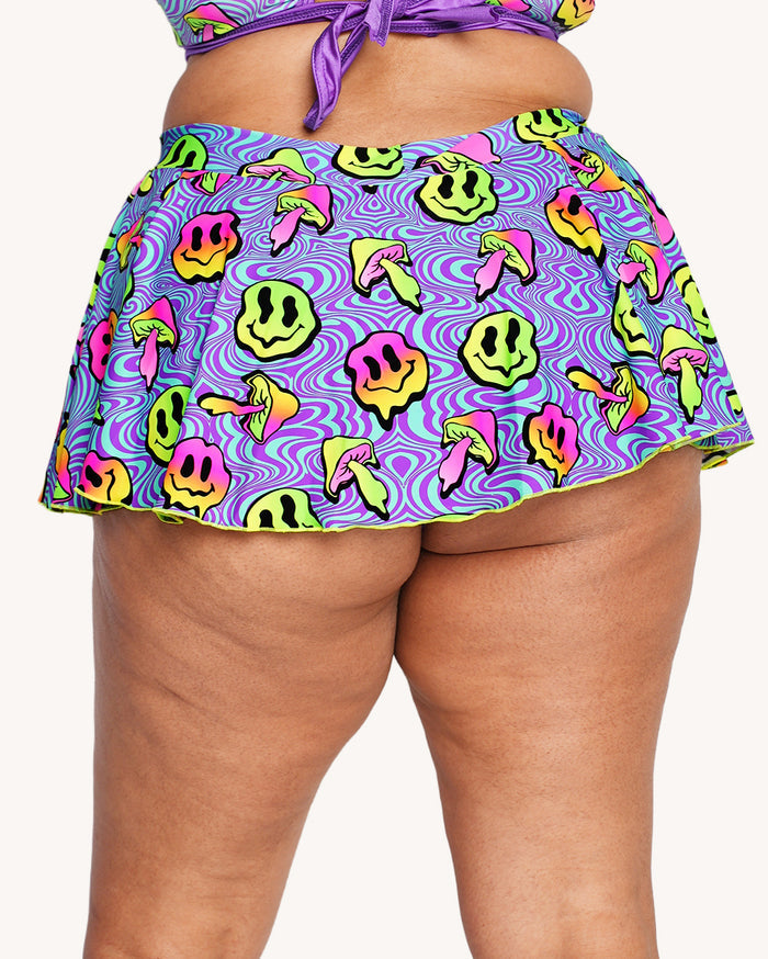 Rolita Couture x iHR Shroomface Micro Skort