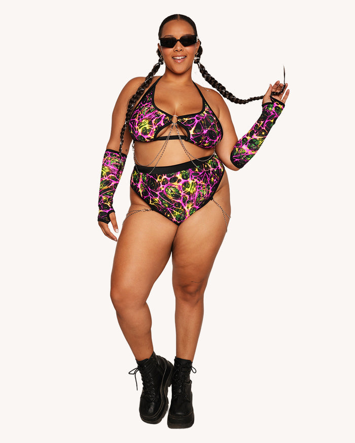 Rolita Couture x iHR Venom Chain Bralette