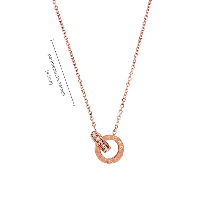 Roman Numeral Necklace | FINAL SALE
