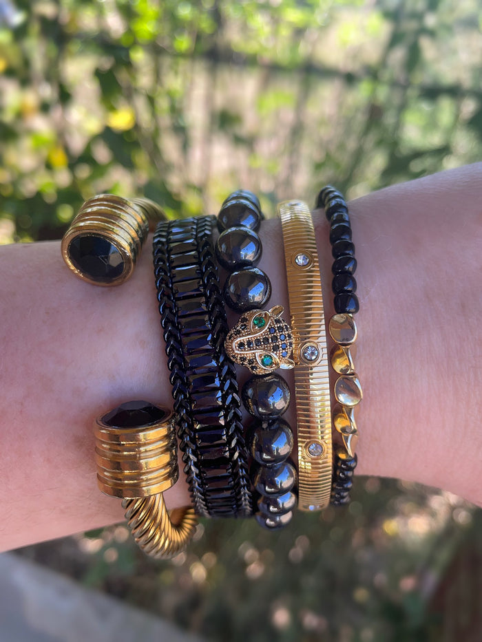 Romy Cuff Bracelet | Gold
