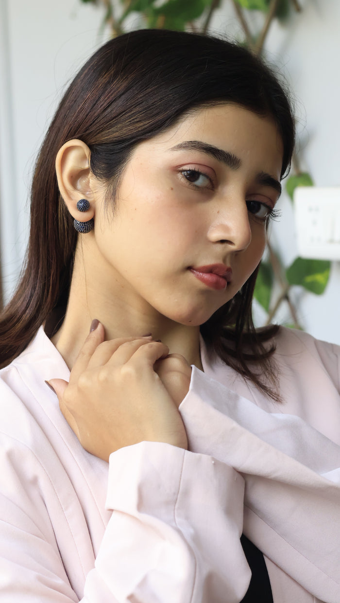 Roni 2 in 1 AD Stud Earrings