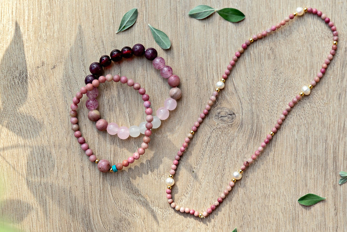 Rosewood Double Wrap Bracelet