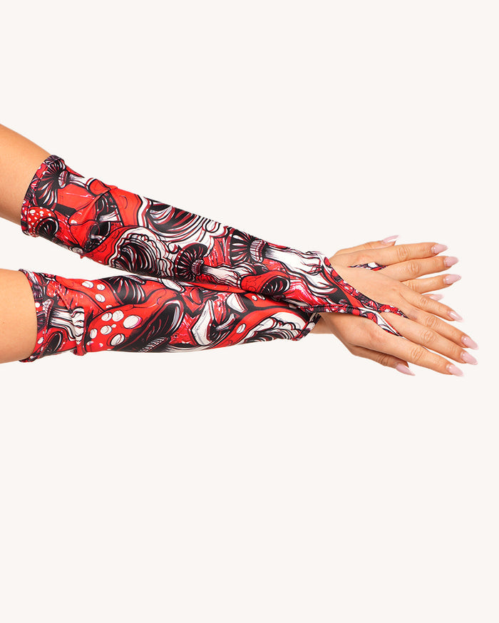 Secret of Life Mushroom Bodysuit with Sleeves