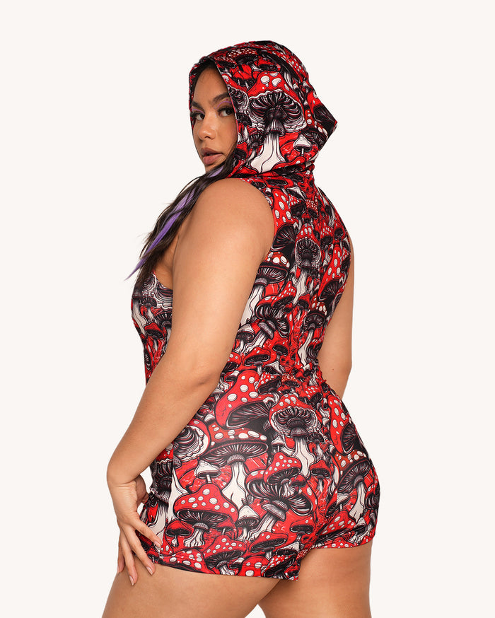 Secret of Life Mushroom Hooded Romper