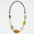 Silver Accent Iva Statement Necklace - Sylca Designs - Chunky Jewelry
