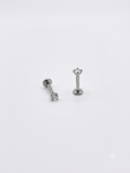 Silver Stud 2.5mm