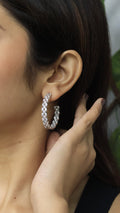 Sinya AD Hoop Earrings