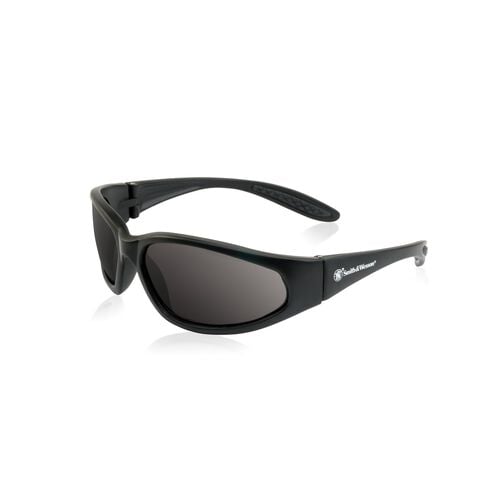 Smith & Wesson Sergeant Shooting Glasses Black Frame Smoke Lens