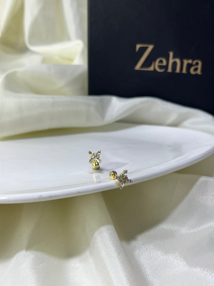 Sparkling Starlet Studs Pair