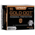 Speer Ammunition 9mm Luger 115 Grain Jacketed Hollow Point 20 Count
