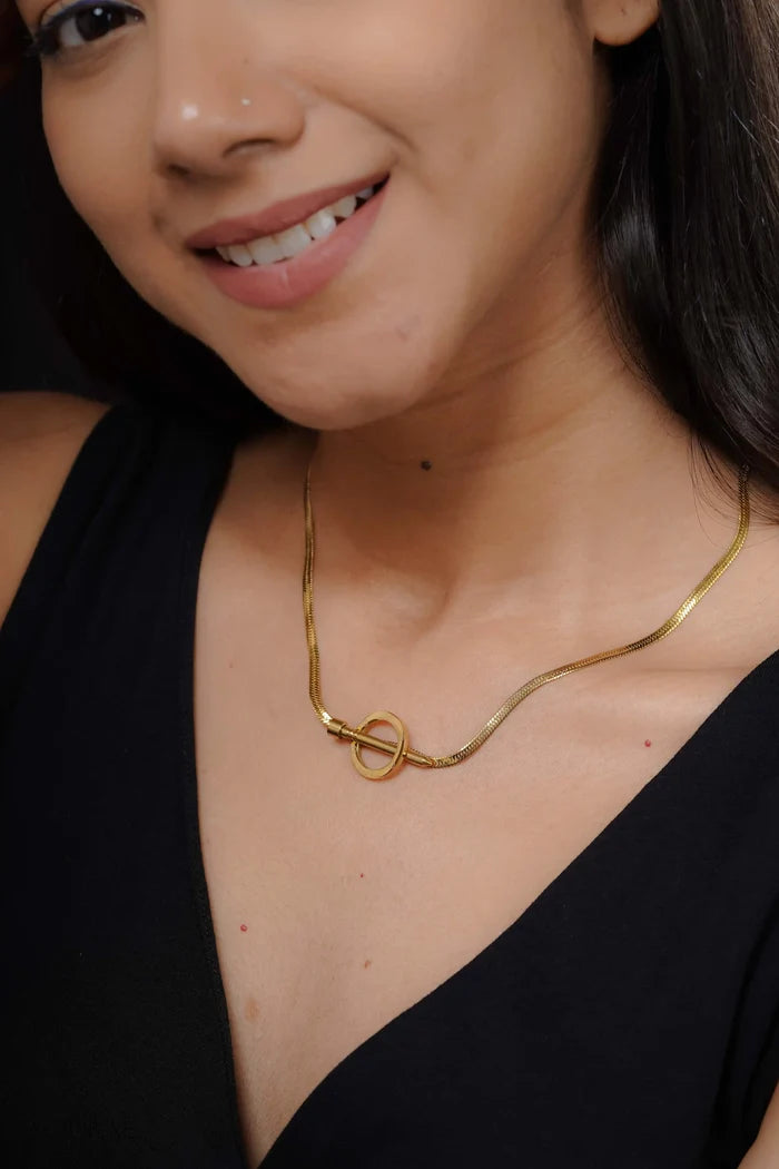 Statement Nail Anti Tarnish Neckpiece