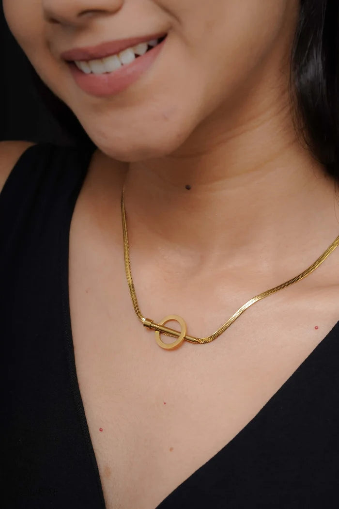 Statement Nail Anti Tarnish Neckpiece