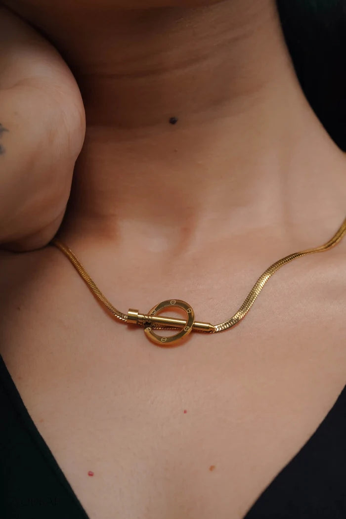 Statement Nail Anti Tarnish Neckpiece