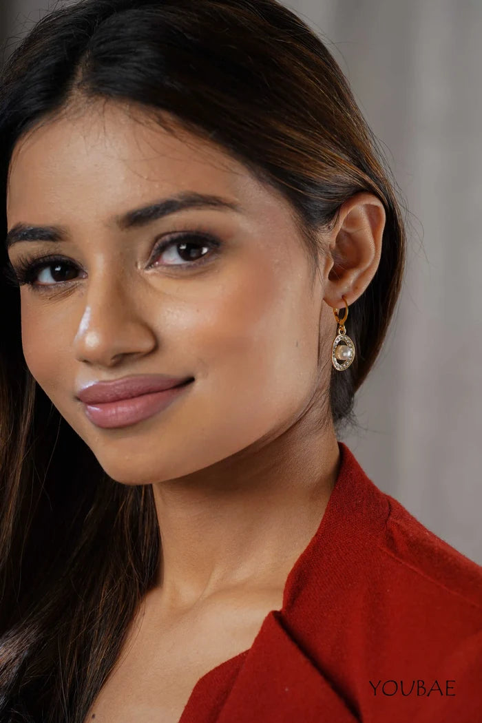 Statement Pearl Studded Earrings