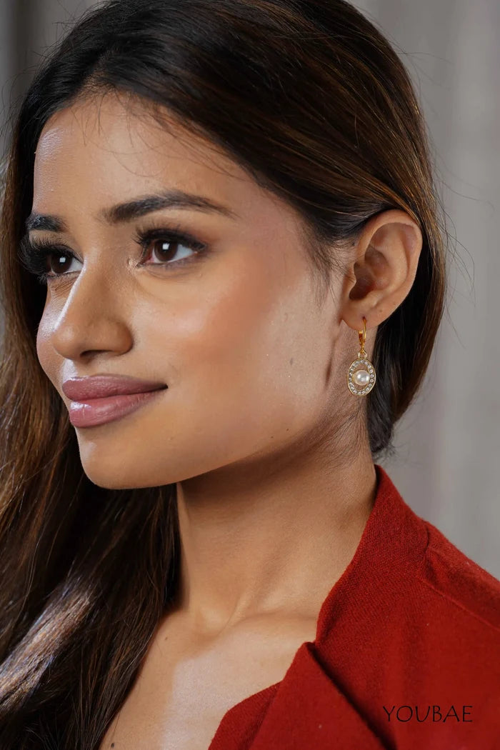 Statement Pearl Studded Earrings