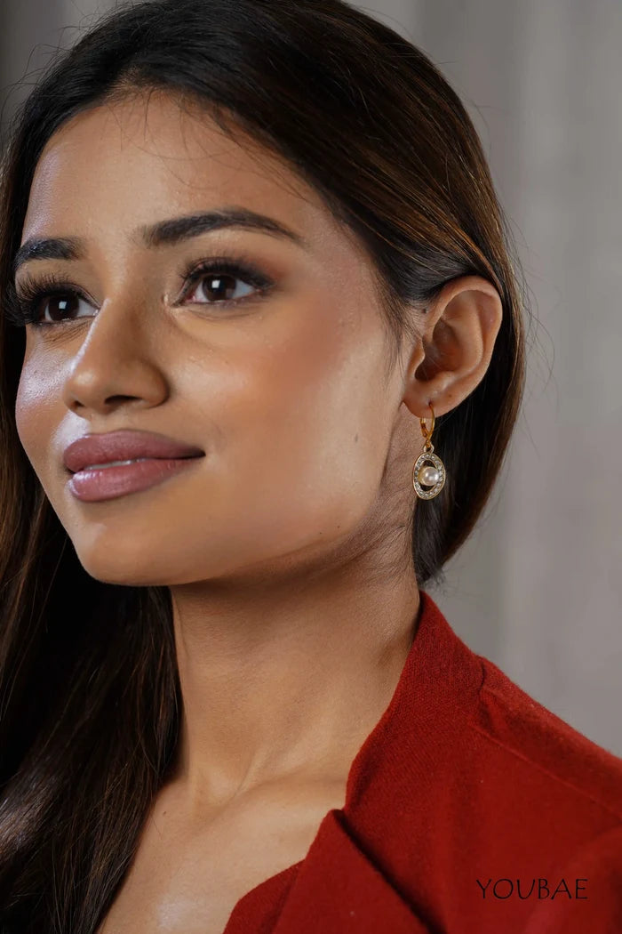 Statement Pearl Studded Earrings