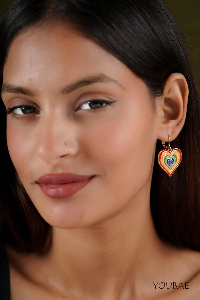 Statement Rainbow Heart
