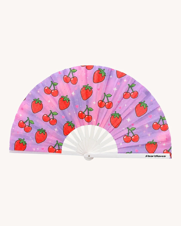Strawberry Swing Small Hand Fan