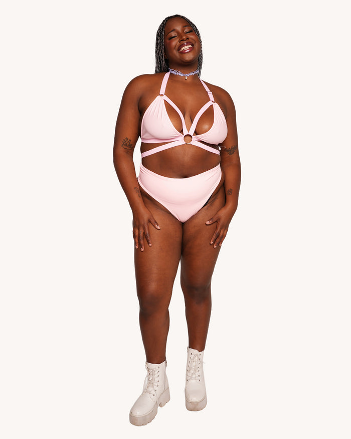 Sweet 'n' Spicy 2 Piece Set - Baby Pink