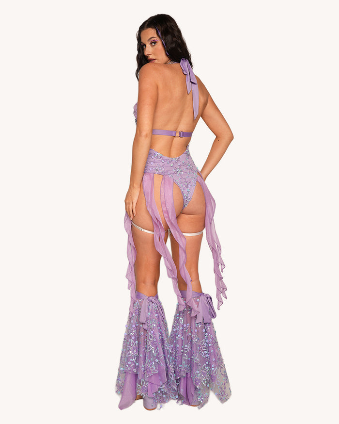 Sweet Serenade Halter Bodysuit