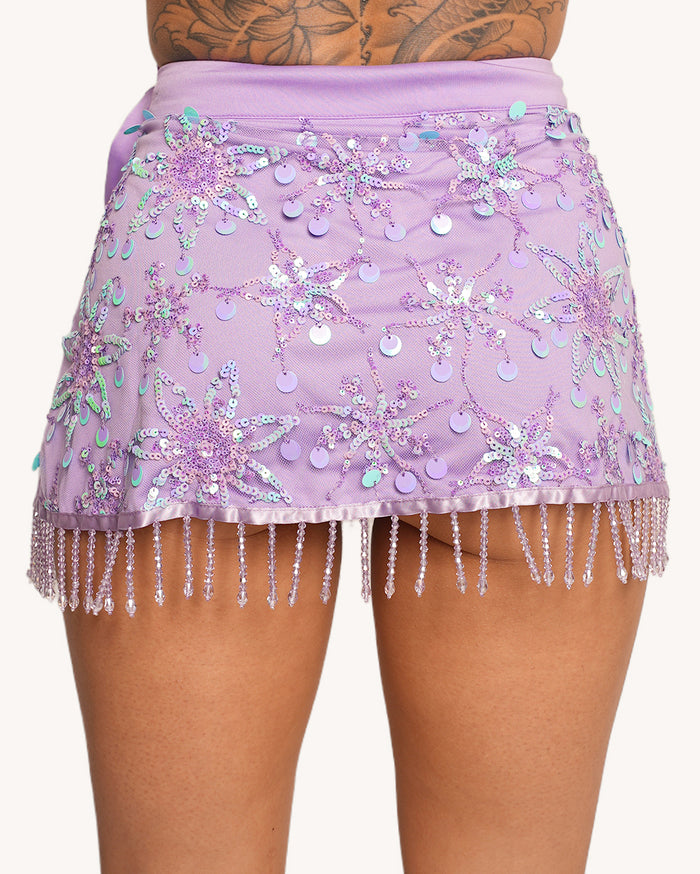 Sweet Serenade Tie Wrap Skirt