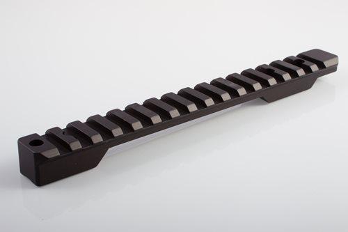 Talley 1-Piece Picatinny Scope Base Weatherby Accumark, Magnum, and Mark V w/ Anti-Cant Indicator Matte Black