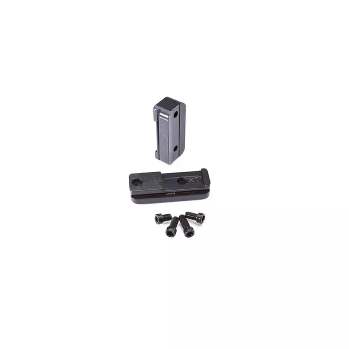 Talley 2-Piece Scope Base Knight Disk Rifle, Extreme, Mountaineer Matte Black