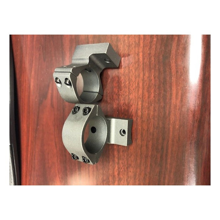Talley Lightweight 2-Piece Scope Mount 1" High Height Howa 1500 Tungsten Gray