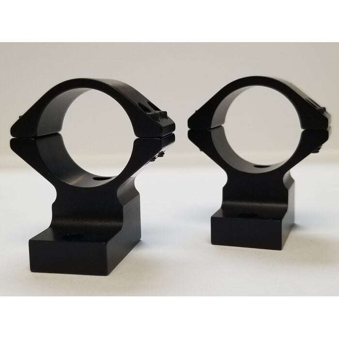Talley Lightweight 2-Piece Scope Mount 1" Medium Height H009, H010, H014 Black