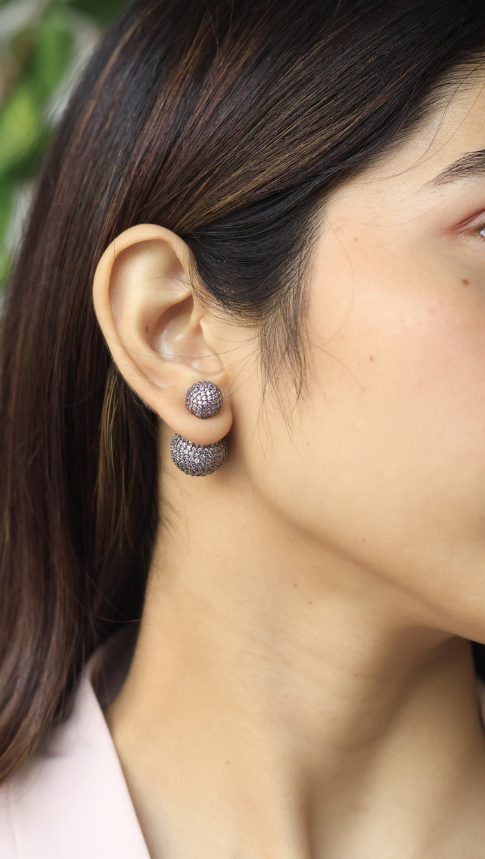Talu 2 in 1 Stud Earrings