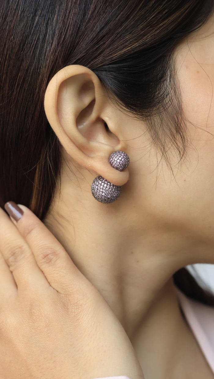 Talu 2 in 1 Stud Earrings