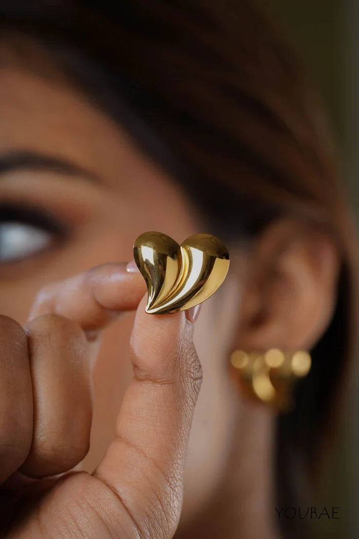 Tear Duo Anti-Tarnish Steel Earrings