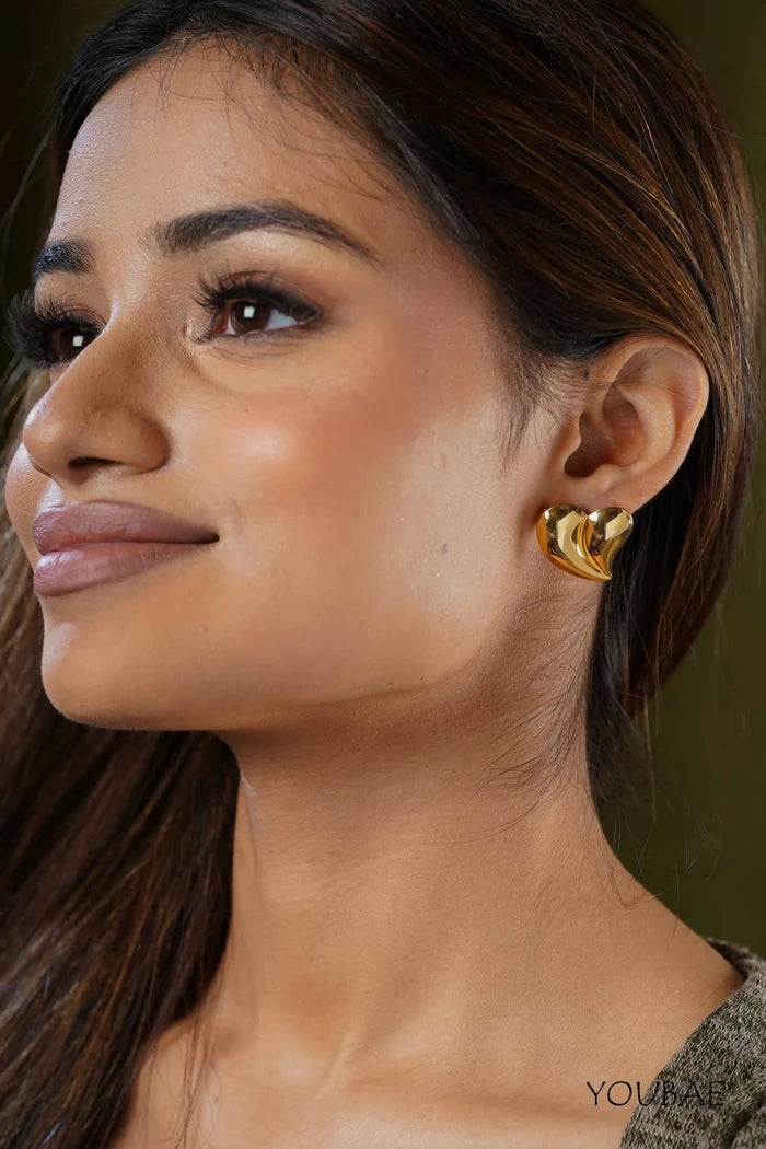 Tear Duo Anti-Tarnish Steel Earrings