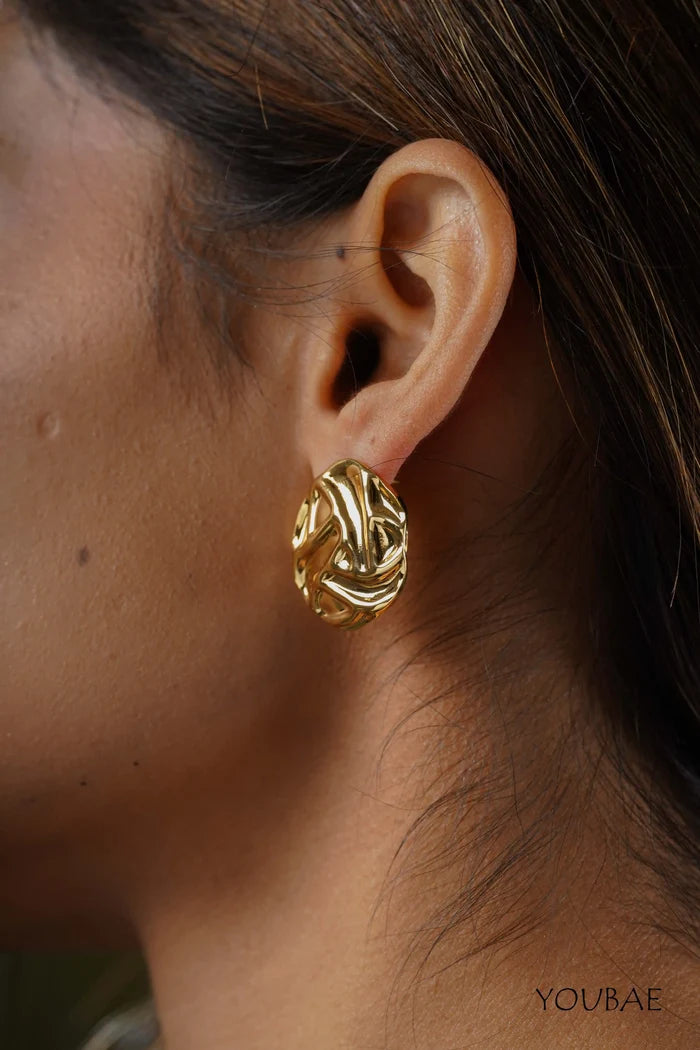 Timless Bela Studs, Anti-Tarnish Steel Earrings