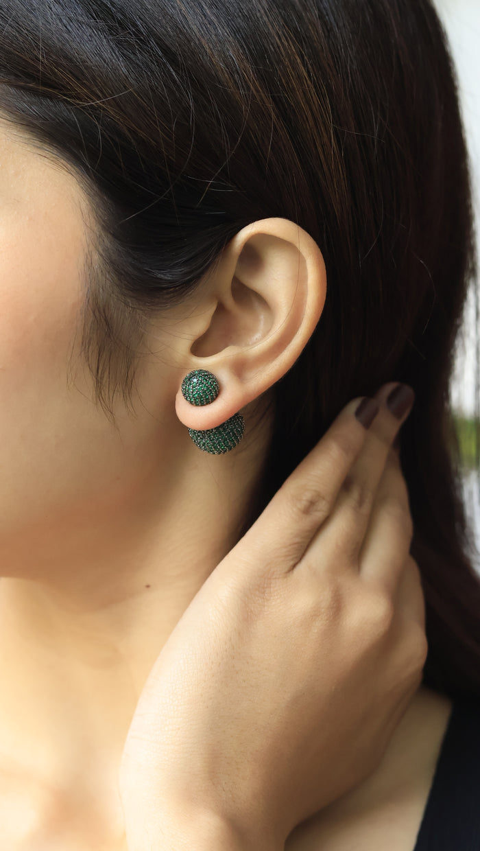 Tonia 2 in 1 Premium Invisible Stone Setting Anti Tarnish Studs