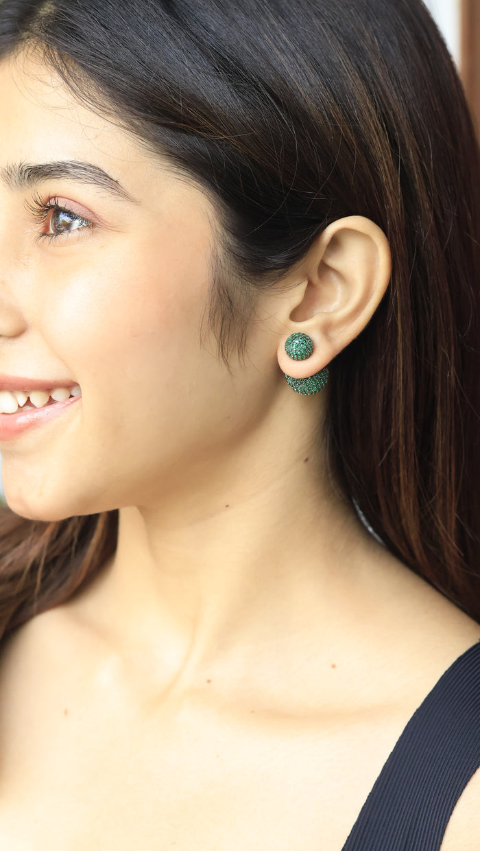 Tonia 2 in 1 Premium Invisible Stone Setting Anti Tarnish Studs