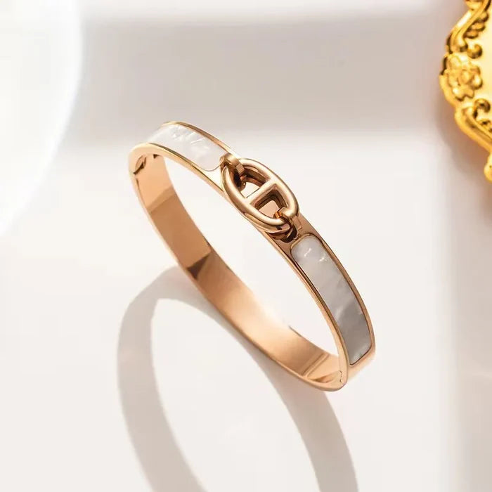 Trina Mother of Pearl Bangle