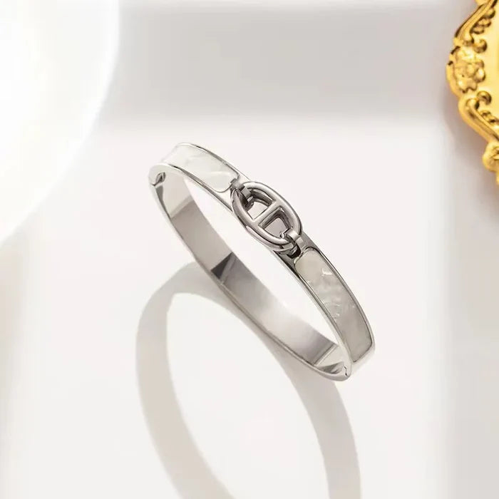 Trina Mother of Pearl Bangle