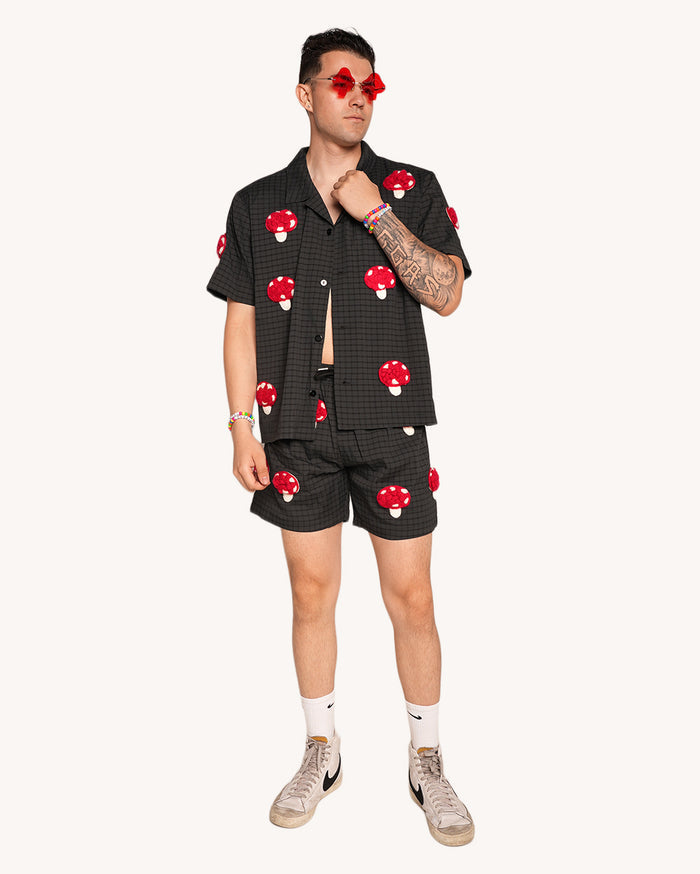 Trippy Toadstool Camp Shorts