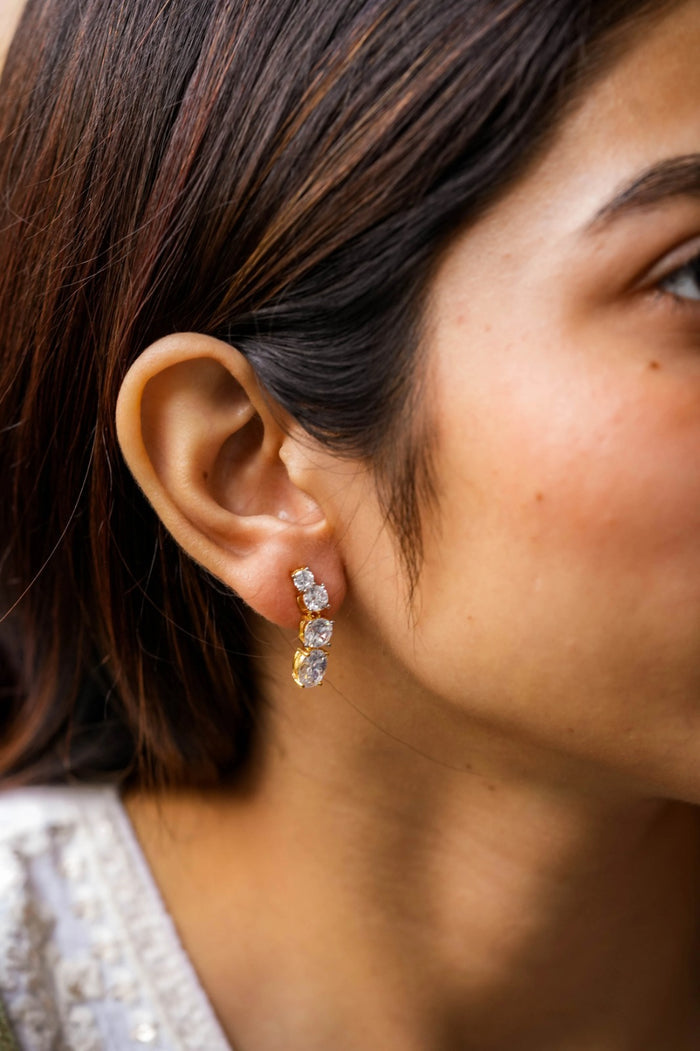 Upaasna Gold Plated Fusion Studs